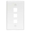 Bestlink Netware Keystone Wallplates - Smooth Face 101833WT